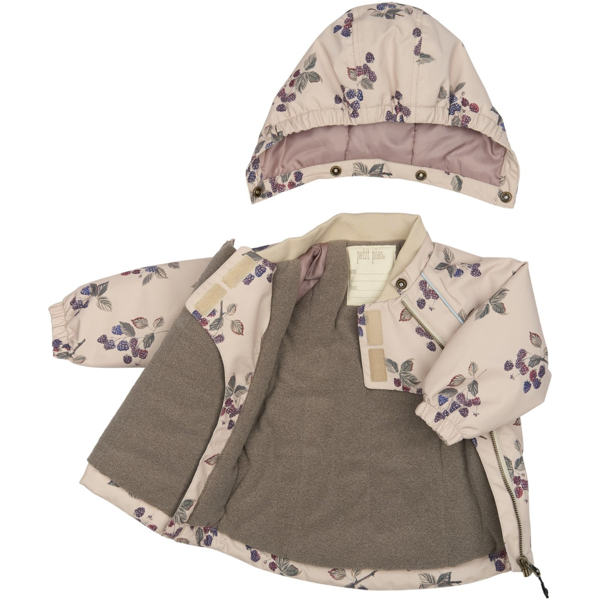 Petit Piao Blackberry AOP PPDard Winter Jakke