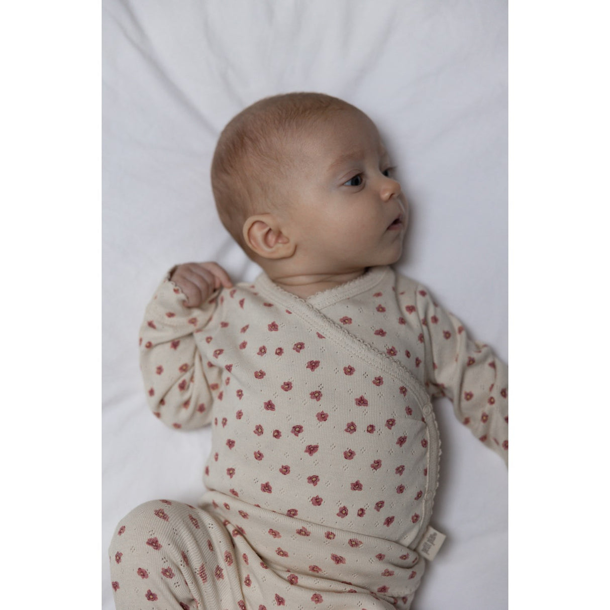 Petit Piao Autumn Anemone AOP PPDia Body L/S Fold Pointel NOOS