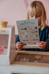 Mamamemo iskrembar med kjøleskap