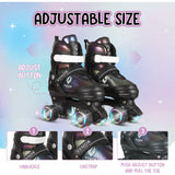 VENOR Chameleon Rainbow Ignite LED Retro Rulleskøyter