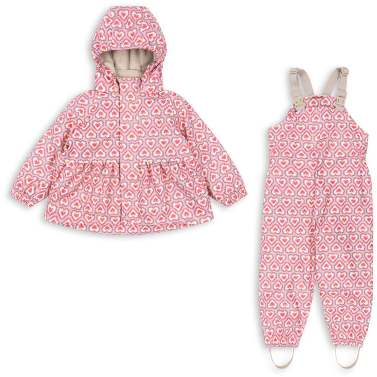 Konges Sløjd Felice Rose Rainy Palme Sett Girl