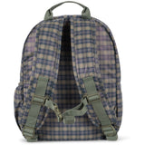 Konges Sløjd Laurel Blue Check Rainy Kids Rygsekk Midi