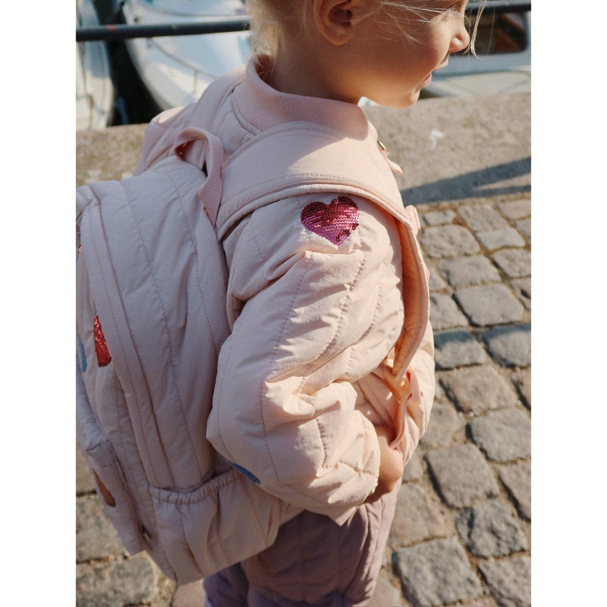 Konges Sløjd Cameo Rose Juno Paljet Bomber Jakke