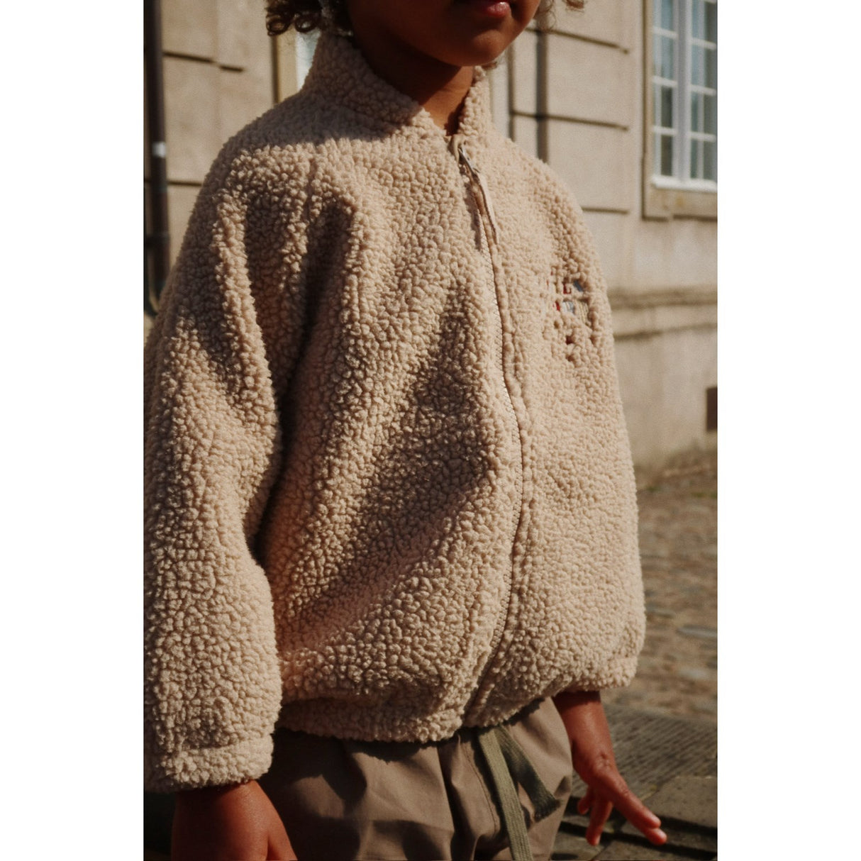 Konges Sløjd Oxford Tan Jazz Teddybjørn Bomber Jakke Grs