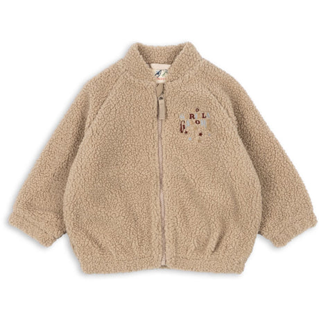 Konges Sløjd Oxford Tan Jazz Teddybjørn Bomber Jakke Grs