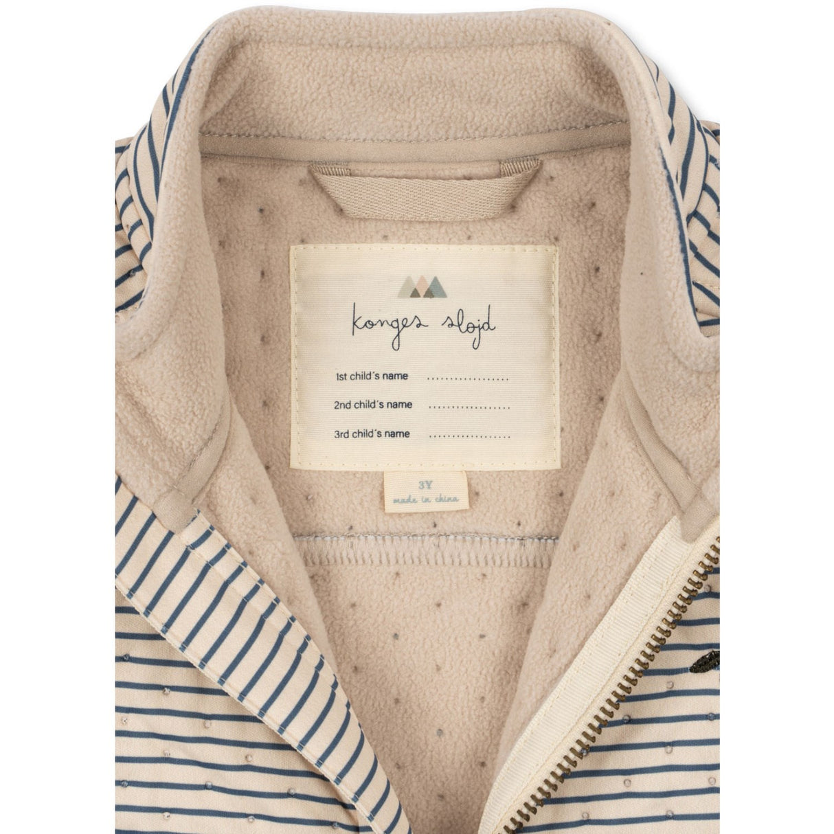 Konges Sløjd Stripe Bluie Thermo Jakke Grs