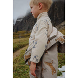 Konges Sløjd Ancher Tavi Fleece Collegegenser Grs