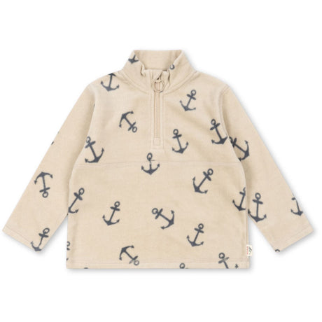 Konges Sløjd Ancher Tavi Fleece Collegegenser Grs