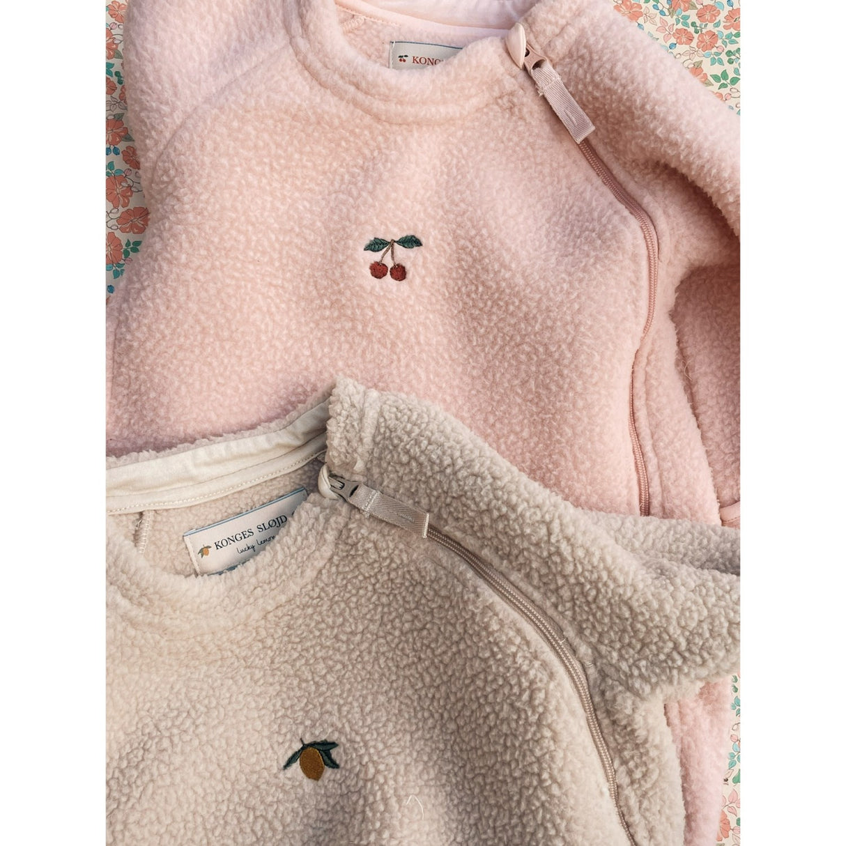 Konges Sløjd Rose Smoke Safa Onesie Grs