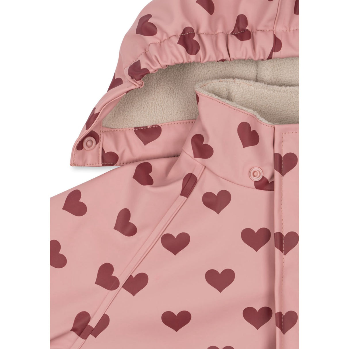 Konges Sløjd Amour Pink Rainy Palme Sett Girl