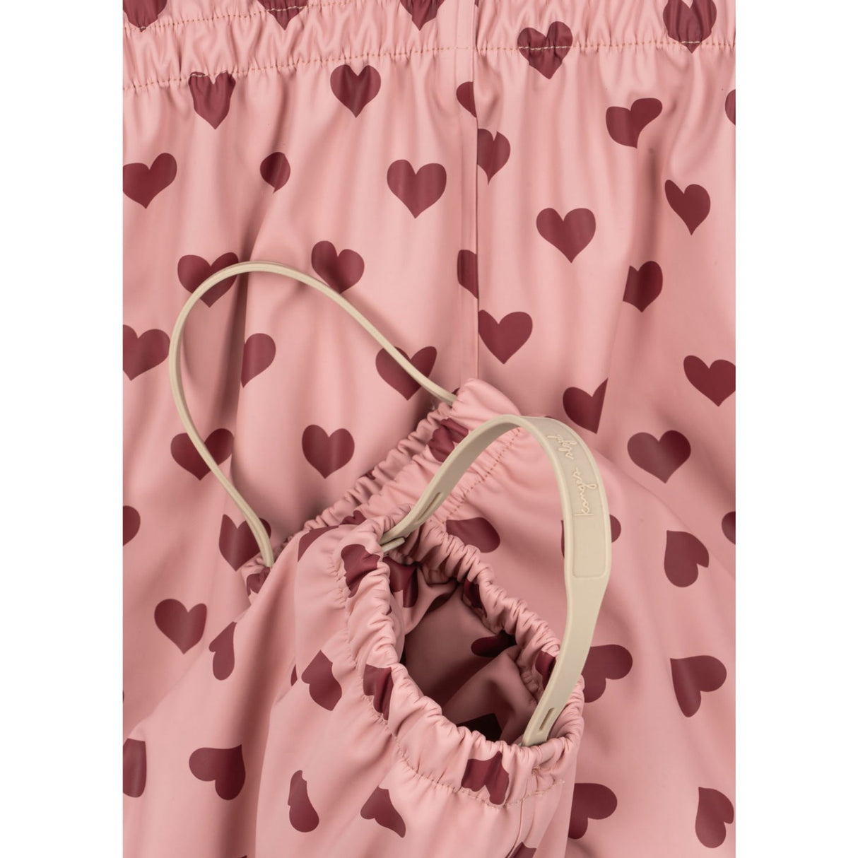 Konges Sløjd Amour Pink Rainy Palme Sett Girl