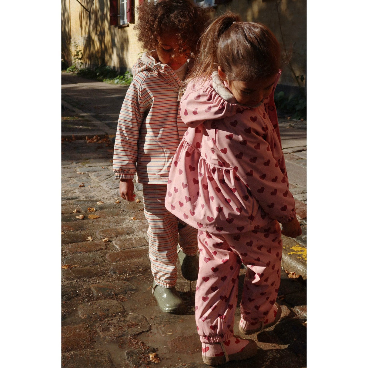 Konges Sløjd Amour Pink Rainy Palme Sett Girl