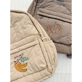 Konges Sløjd Walnut Juno Vattert Rygsekk Midi