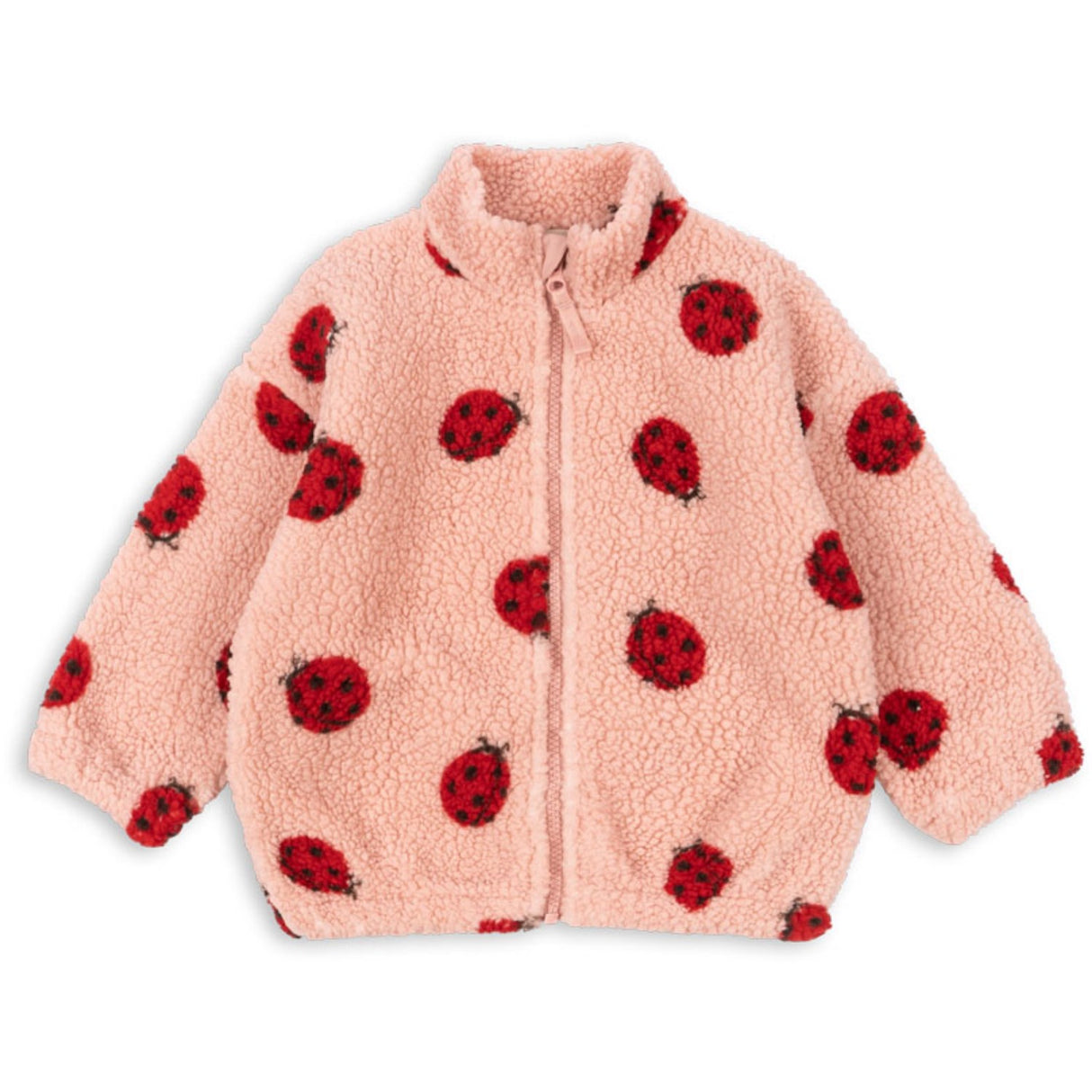 Konges Sløjd Ladybug Pink Jody Teddybjørn Jakke Grs