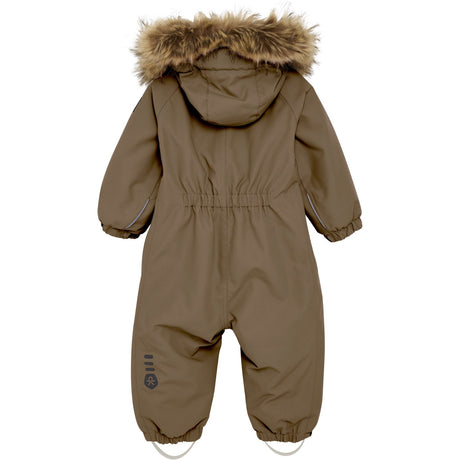 Color Kids Fossil Baby Coverall W. Fake Pels