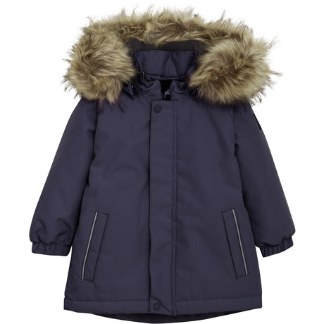 Color Kids Graystone Baby Parka W. Fake Pels