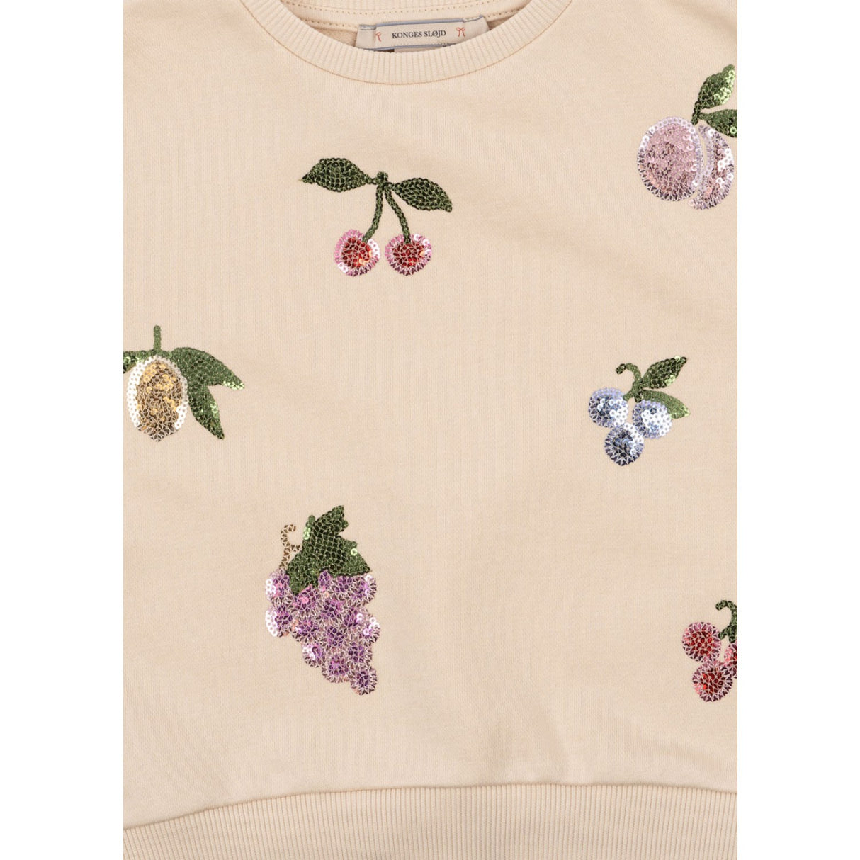 Konges Sløjd Brazillian Sand Lou Paljet Sweat Skjorte Ocs