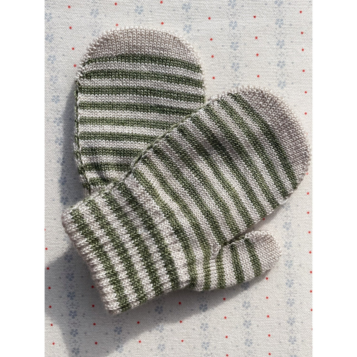 Konges Sløjd Lemon/Stripe 2 Pakke Filla Votter