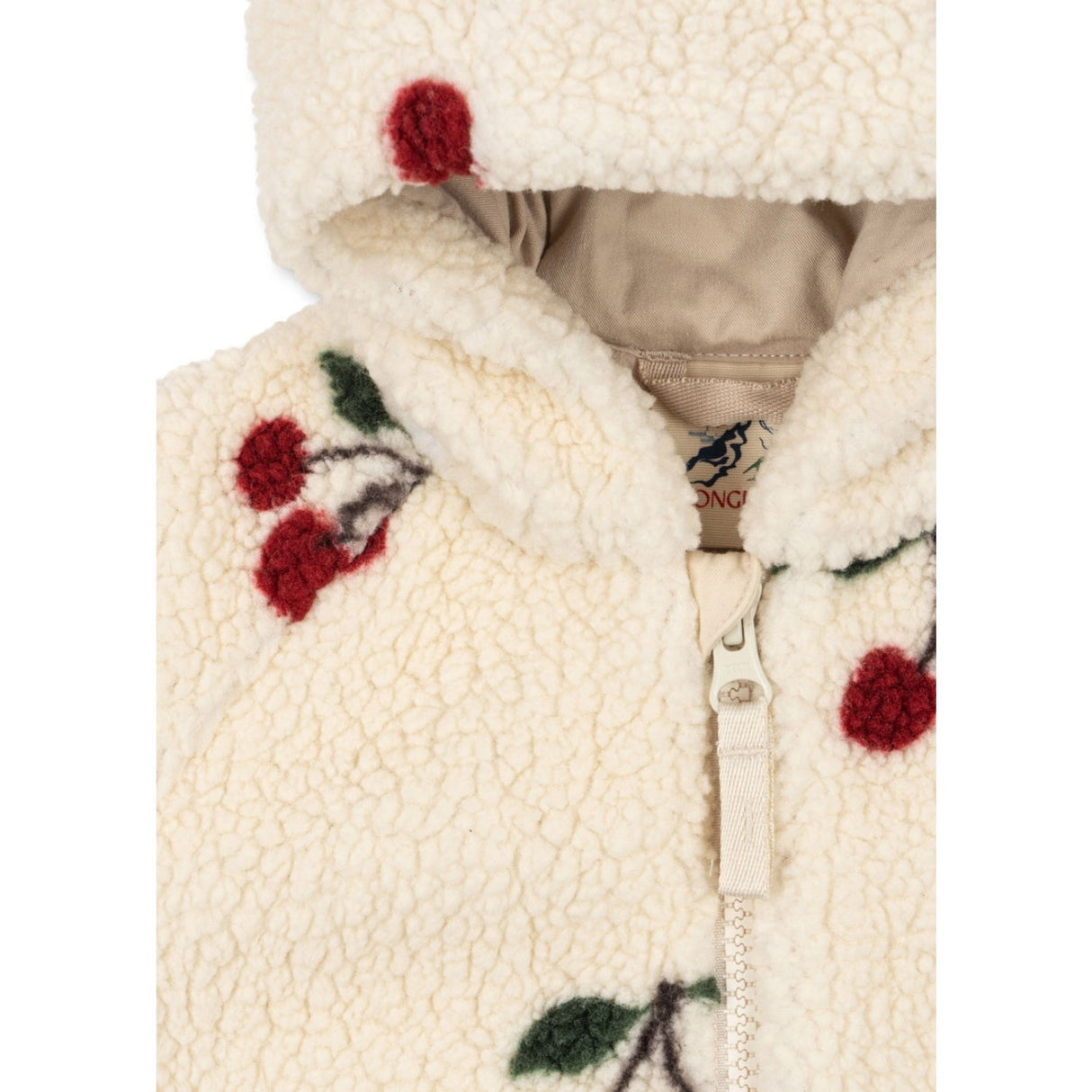 Konges Sløjd Ma Grande Cerise Jody Teddybjørn Onesie Grs