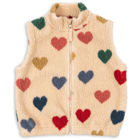 Konges Sløjd Bon Coeur Coloré Jody Teddybjørn Vest Grs
