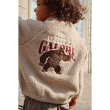 Konges Sløjd Oxford Tan Jazz Teddybjørn Bomber Jakke Grs