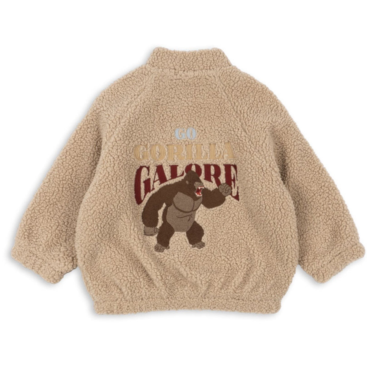 Konges Sløjd Oxford Tan Jazz Teddybjørn Bomber Jakke Grs