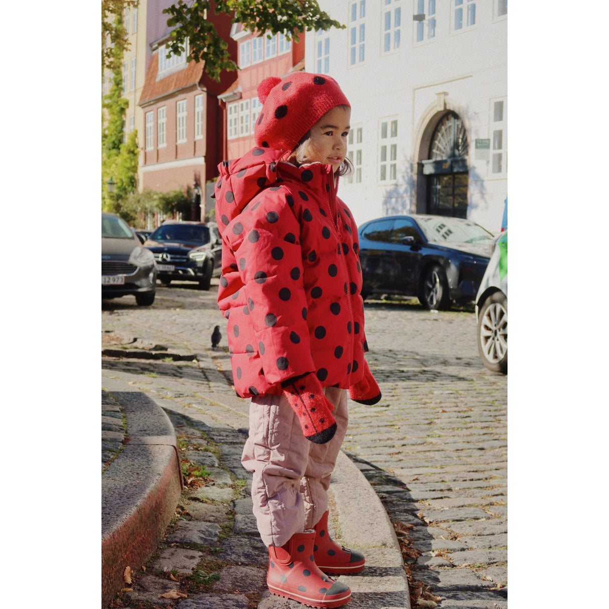 Konges Sløjd Lady Dot Nuka Ladybug Jakke Grs