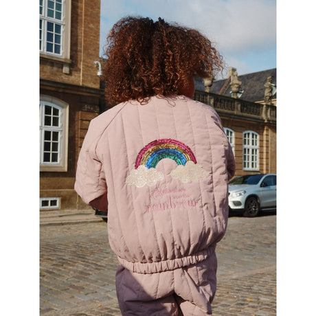 Konges Sløjd Twilight Mauve Juno Paljet Bomber Jakke