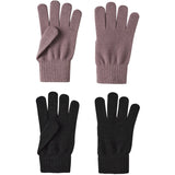 Name It Black Woodrose Nkfmagic Glitter Hansker 2P