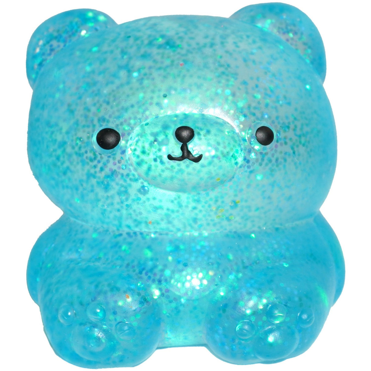 Pocket Money Squeeze Sugar Glitter Bjørn Blue