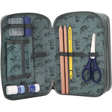 Dino World Bite Triple Pencil Case
