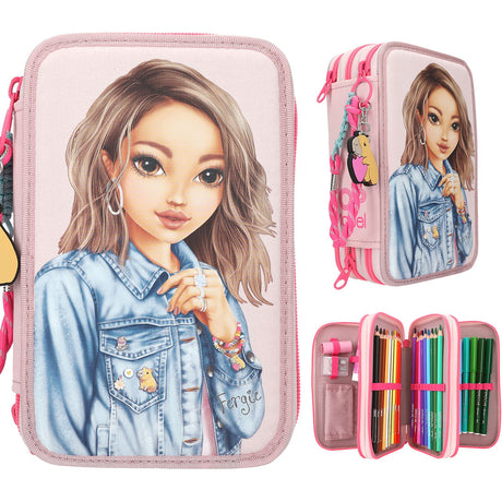 TOPModel Triple Pencil Case Capybara