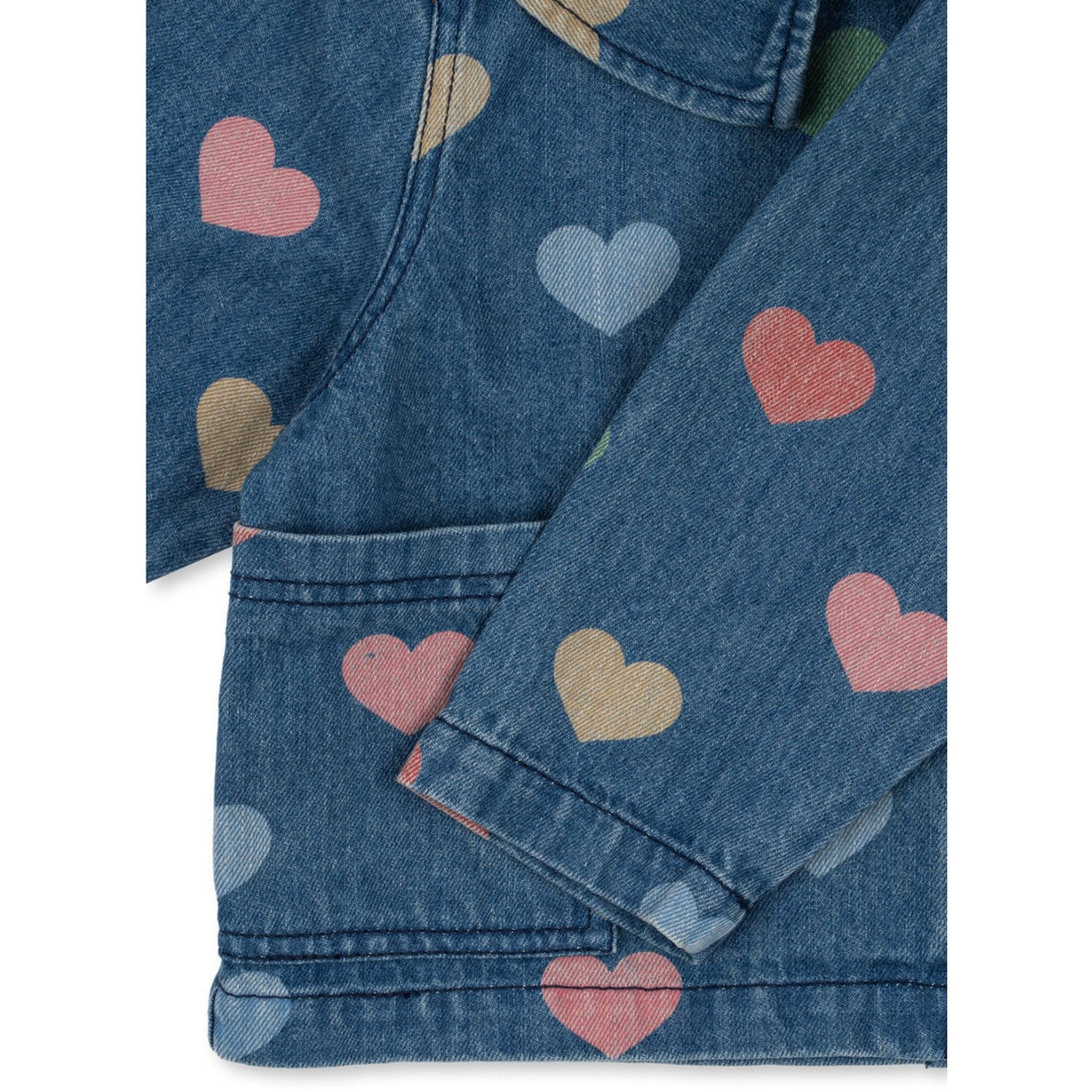 Konges Sløjd Bon Coeur Coloré Magot Denim Skjorte GOTS