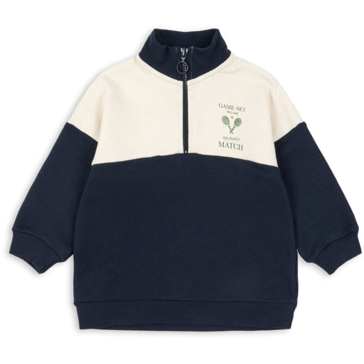 Konges Sløjd Total Eclipse Loupy Lou Half Zip Sweat Ocs