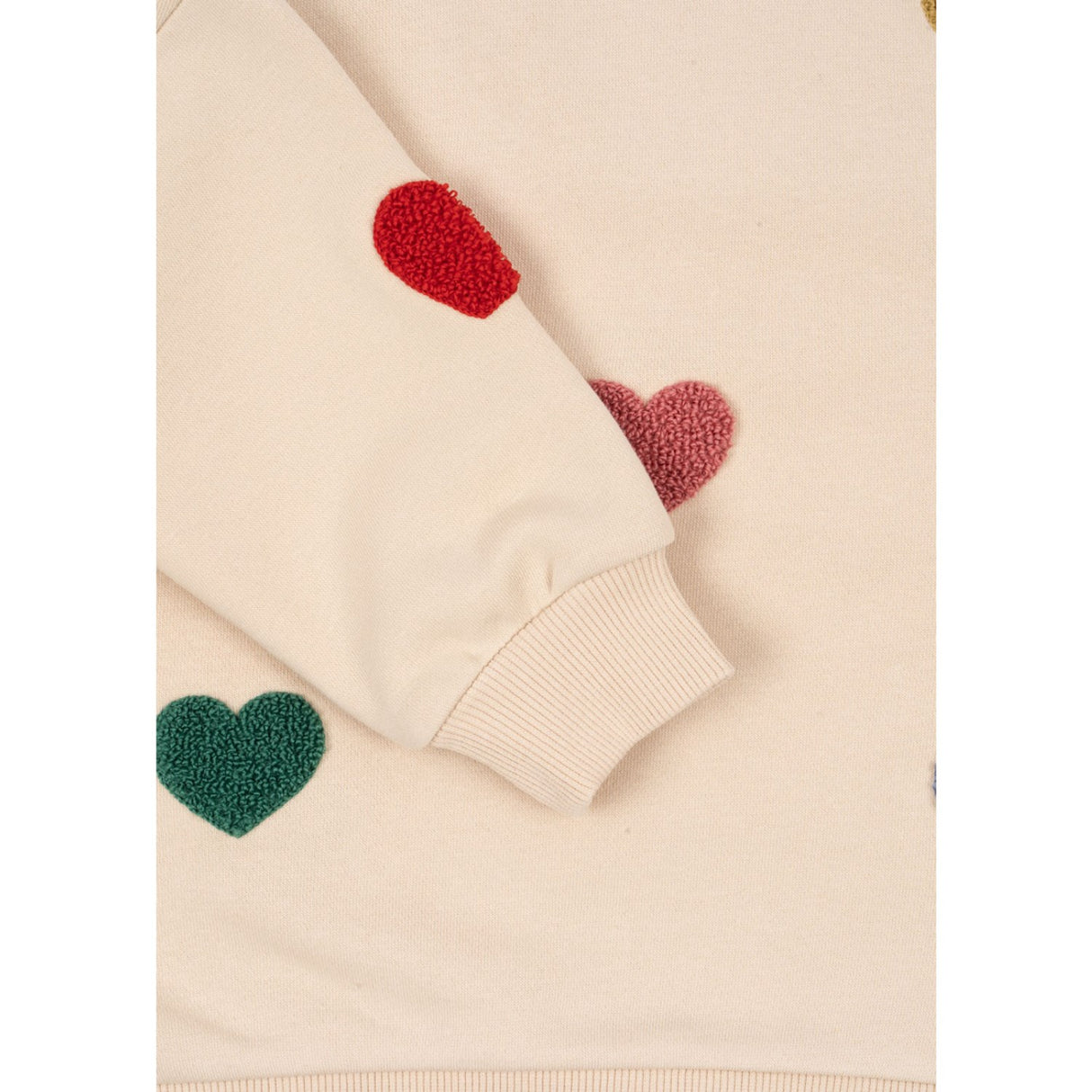 Konges Sløjd Multi Heart Lou Terry Sweat Skjorte Ocs