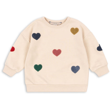 Konges Sløjd Multi Heart Lou Terry Sweat Skjorte Ocs