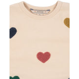 Konges Sløjd Multi Heart Lou Terry Sweat Skjorte Ocs