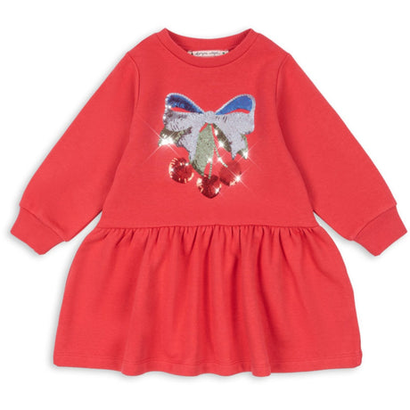 Konges Sløjd Winterberry Lou Paljet Sweat Kjole Ocs