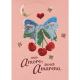 Konges Sløjd Mellow Rose Lou Paljet Sweat Zip Hette Ocs