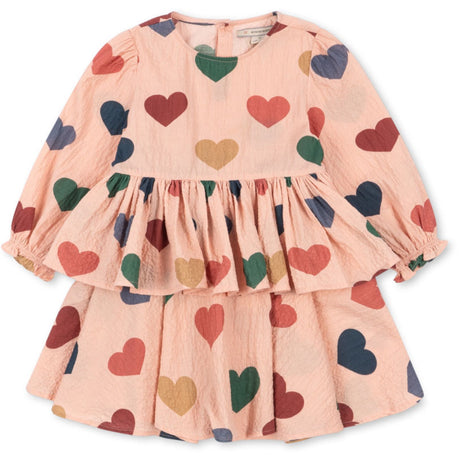 Konges Sløjd Coeur Rose Coloré Elin Kjole GOTS