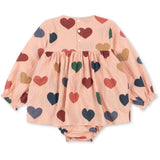 Konges Sløjd Coeur Rose Coloré Elin Romper GOTS