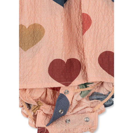 Konges Sløjd Coeur Rose Coloré Elin Romper GOTS