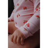 Konges Sløjd Rosa Pink Basic Ls Body GOTS