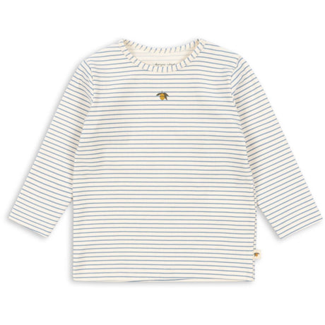 Konges Sløjd Stripe Bluie Basic Bluse GOTS
