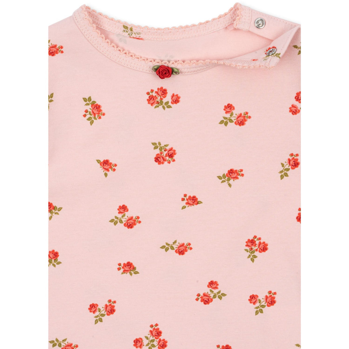 Konges Sløjd Rosa Pink Basic Bluse GOTS