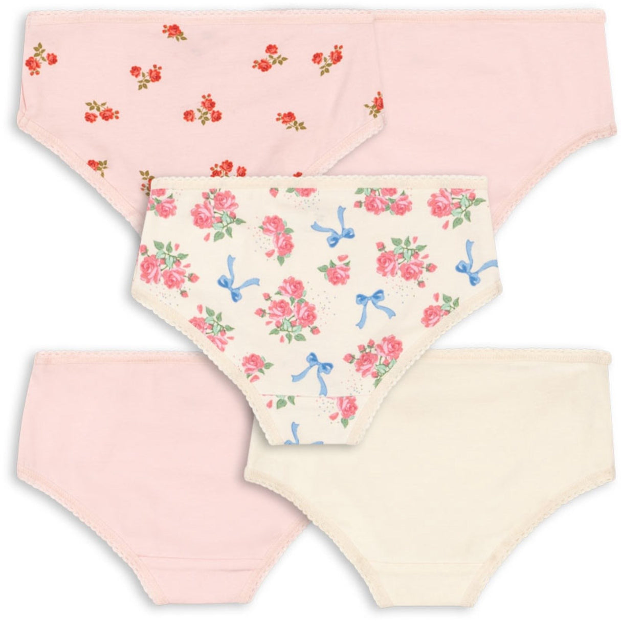 Konges Sløjd Girl Mix Pack Basic 5 Pakke Girl Underbukser GOTS