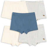 Konges Sløjd Boy Mix Pack Basic 5 Pakke Boy Underbukser GOTS