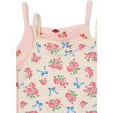Konges Sløjd Bella Rosita/Rosa Pink Basic 2 Pakke Stropp Topp GOTS