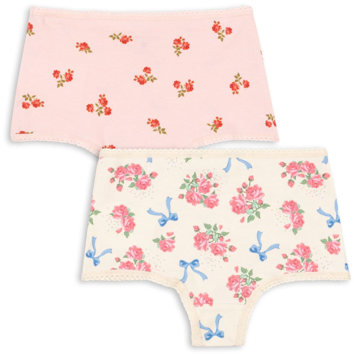 Konges Sløjd Bella Rosita/Rosa Pink Basic 2 Pakke Girl Hipster GOTS