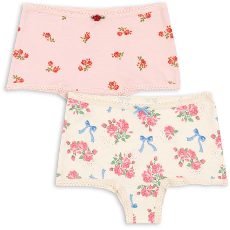 Konges Sløjd Bella Rosita/Rosa Pink Basic 2 Pakke Girl Hipster GOTS